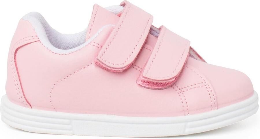 Wasbare Leren Sneakers voor Baby's en Kinderen met Klittenbandsluiting