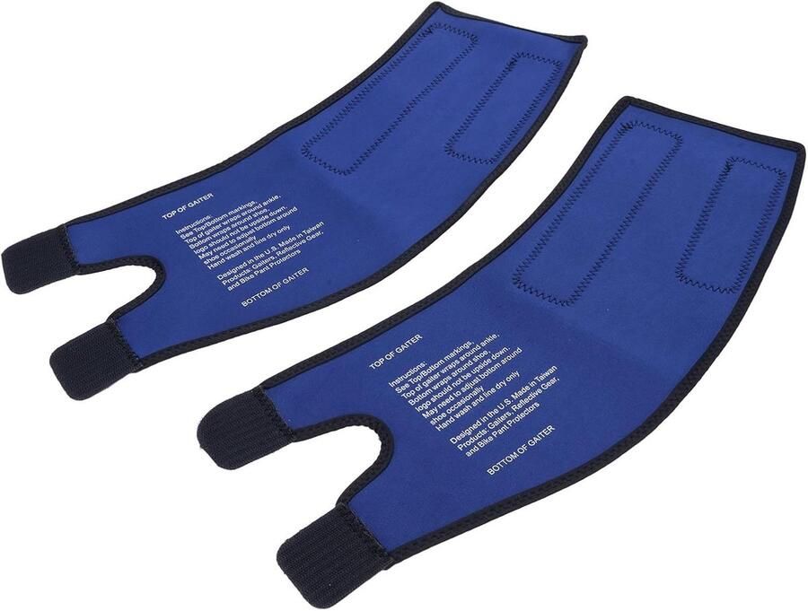 Waterdichte Beenbeschermers Outdoor Gaiters Bescherming Buiten Scheurbestendig Nylon 2 Stuks Zwart