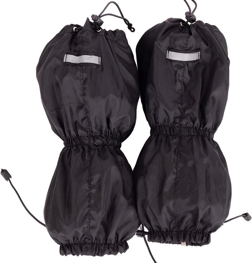 Waterdichte Beenhoezen Gaiters Sneeuwkappen Outdoor Bescherming Scheurvast Nylon One Size Zwart