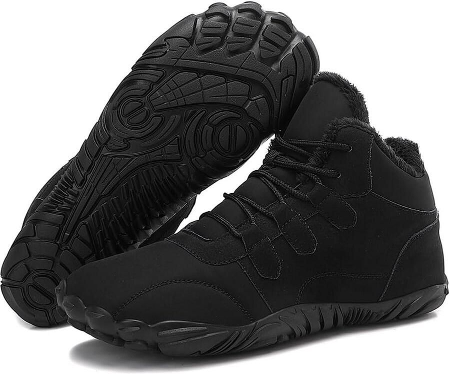 Waterdichte Blotevoeten Wandelschoenen Winter Warme Sneeuwlaarzen met Brede Teen