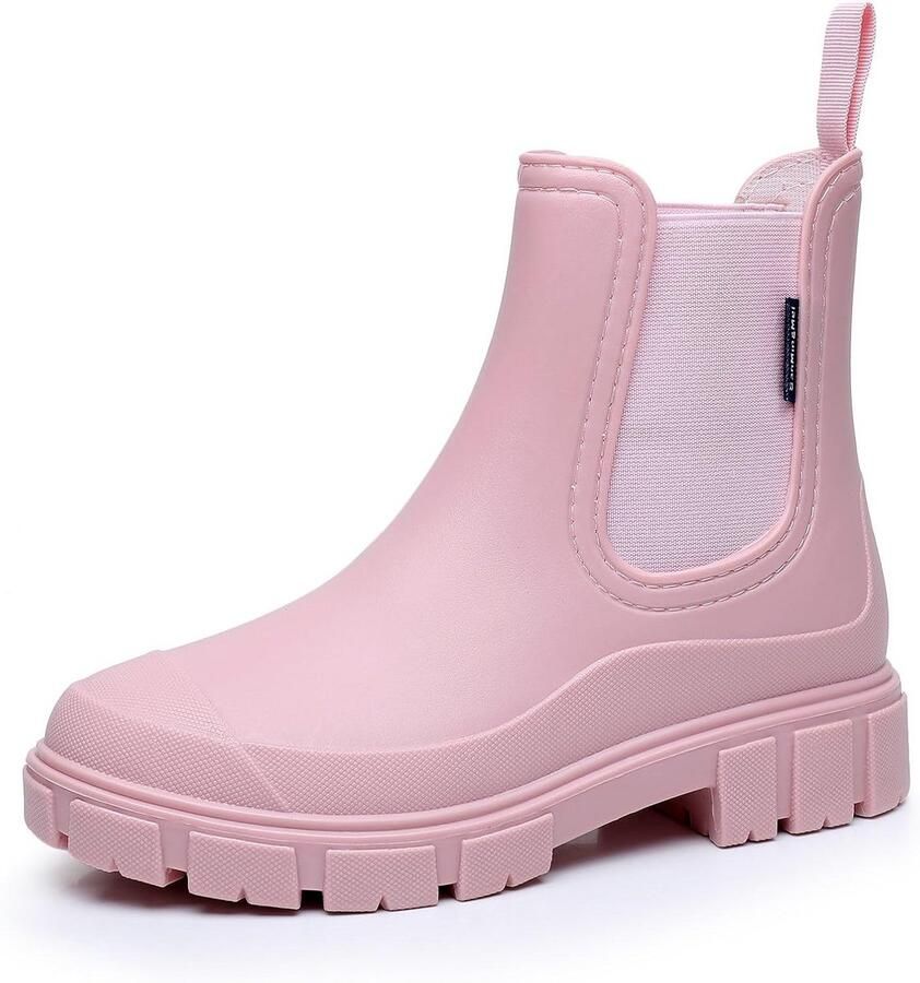 Waterdichte Chelsea Enkellaarzen Dames Rubber Laarzen