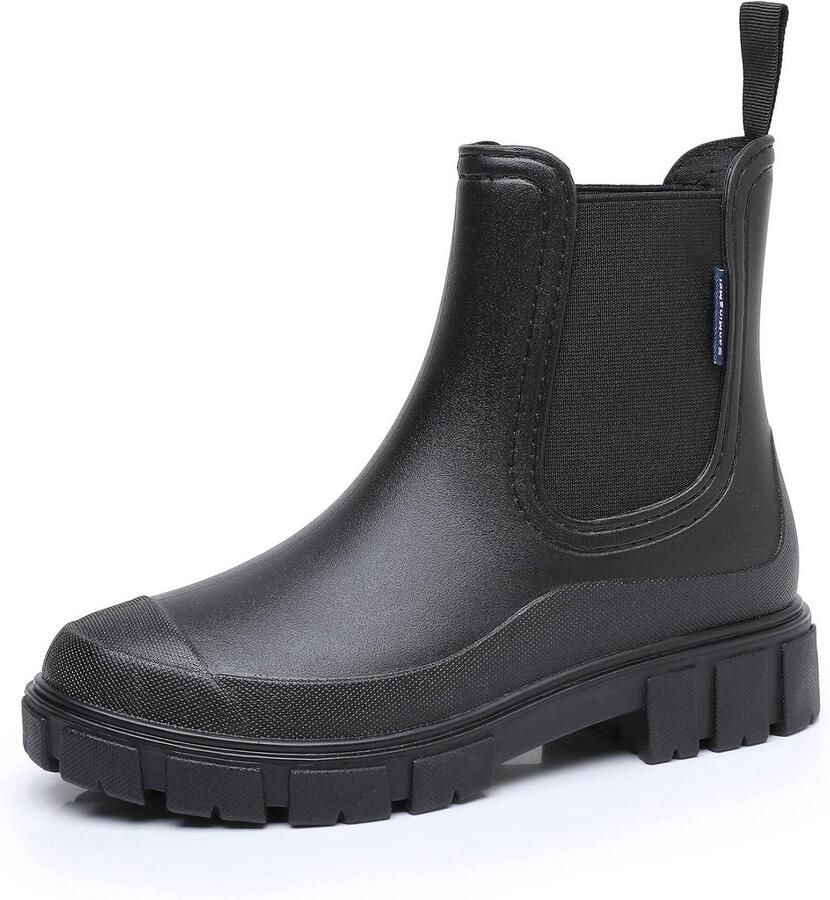 Waterdichte Chelsea Enkellaarzen Dames Rubber Laarzen