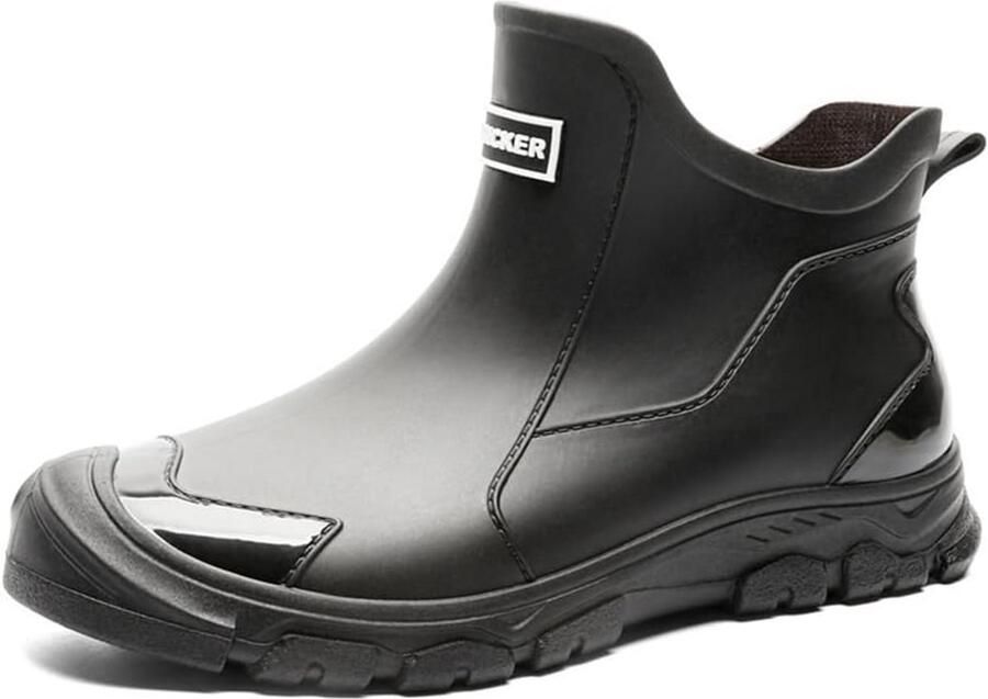 Waterdichte Chelsea Regenlaarzen voor Heren Rubber Laarzen voor Tuin en Dagelijks Gebruik