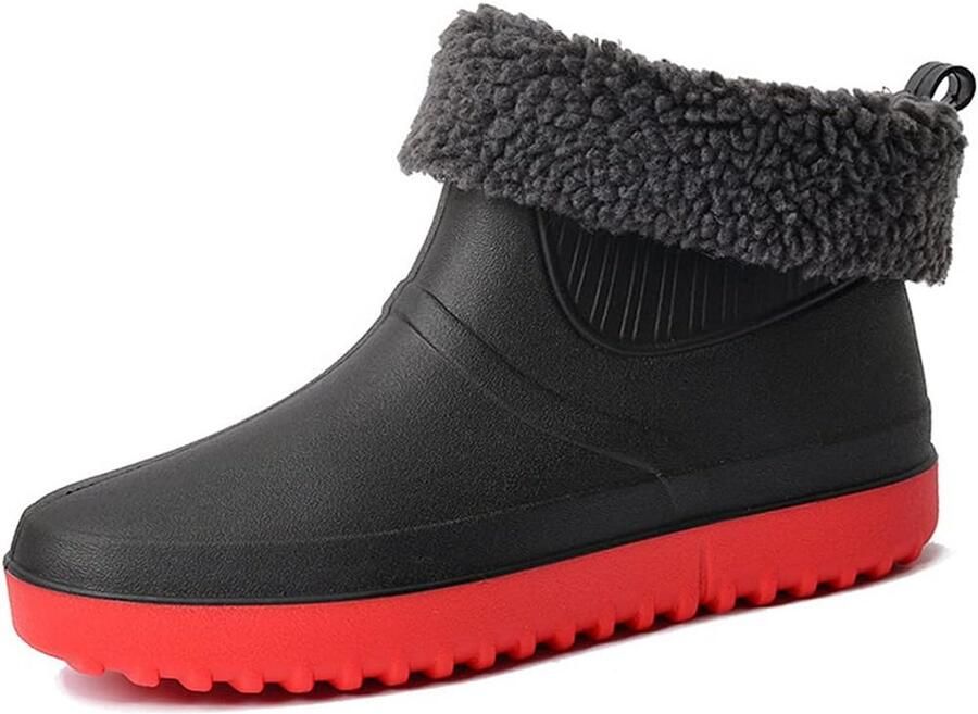 Waterdichte Chelsea Regenlaarzen Heren Duurzame Rubber Laarzen voor Tuin en Buiten