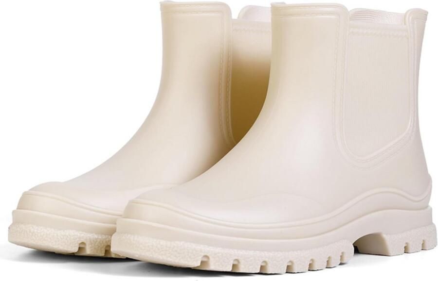 Waterdichte Chelsea Regenlaarzen voor en Antislip en Warm