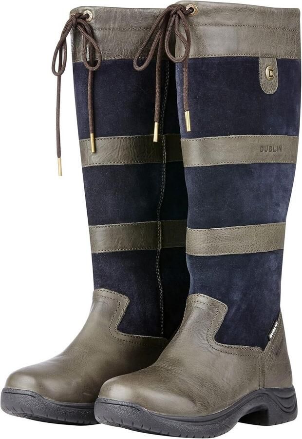 Waterdichte Comfort Laarzen met Ademende Voering en Goede Voetondersteuning