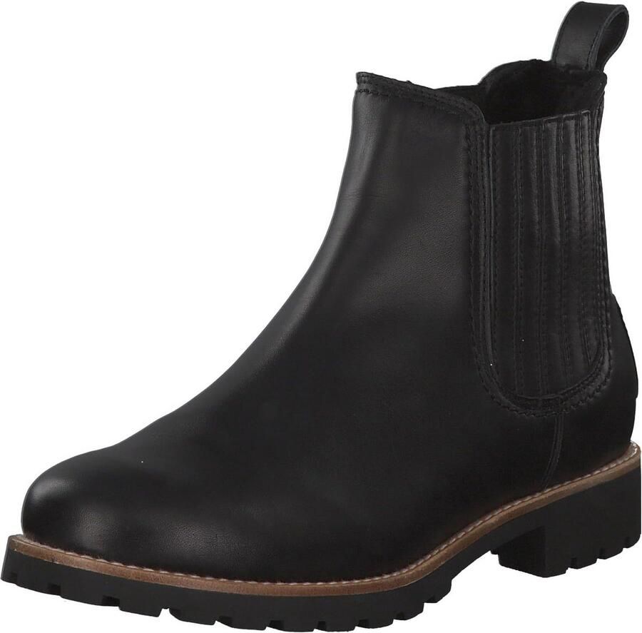 Waterdichte Dames Chelsea Boots met Warme Schapenvacht Voering