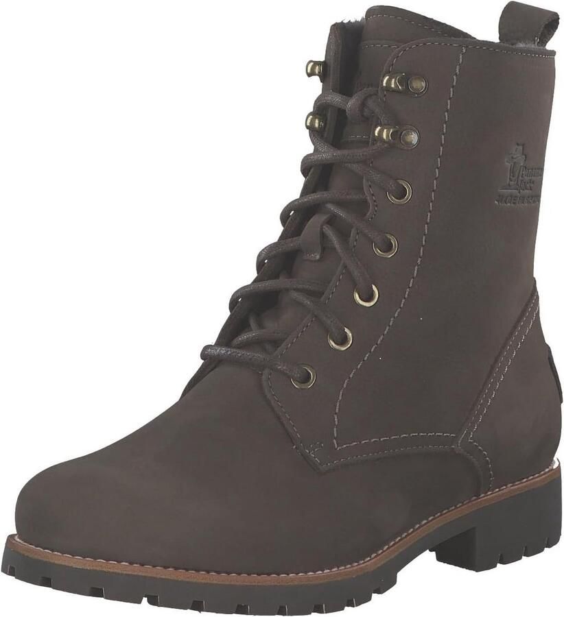 Waterdichte Dames Combat Boot met Warme Schapenvacht Voering