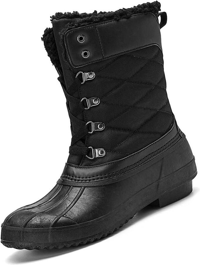 Waterdichte Dames Enkellaarzen Warm & Comfortabel Rubber Winter Snowboots