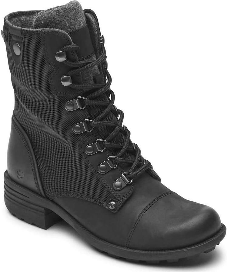 Waterdichte Dames Laarzen met Vetersluiting Comfortabele Casual Stijl