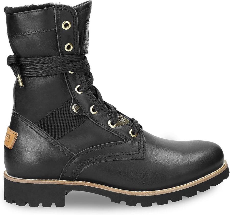 Waterdichte Dames Laarzen van Leer met Warme Voering en Rubberen Zool