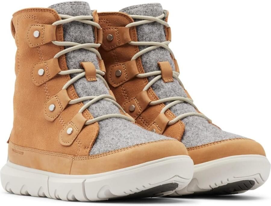 Waterdichte Dames Laarzen Warme en Hoge Sneakerlaarzen voor Herfst en Winter