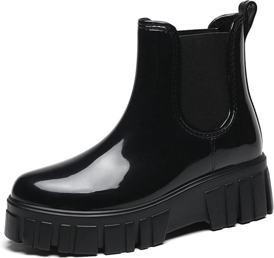 Waterdichte Dames Regenlaarzen Lichtgewicht Antislip Rubber Tuinlaarzen