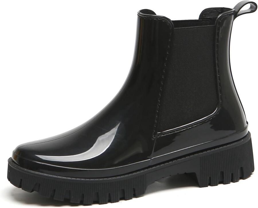 Waterdichte Dames Regenlaarzen Rubber Antislip Lichtgewicht Tuinlaarzen