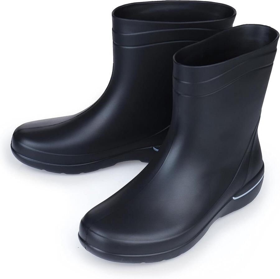 Waterdichte Dames Regenlaarzen van Duurzaam EVA Comfortabele en Antislip Rubberlaarzen