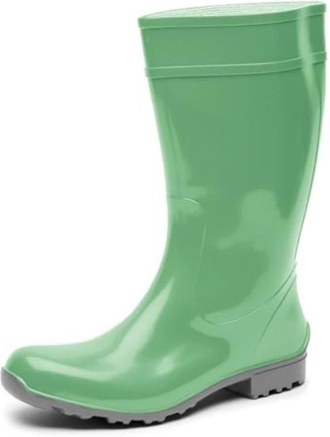 Waterdichte Dames Rubber Regenlaarzen voor Wandelen en Buitenactiviteiten