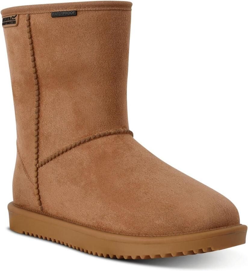 Waterdichte Dames Snowboots met Warme Bontvoering