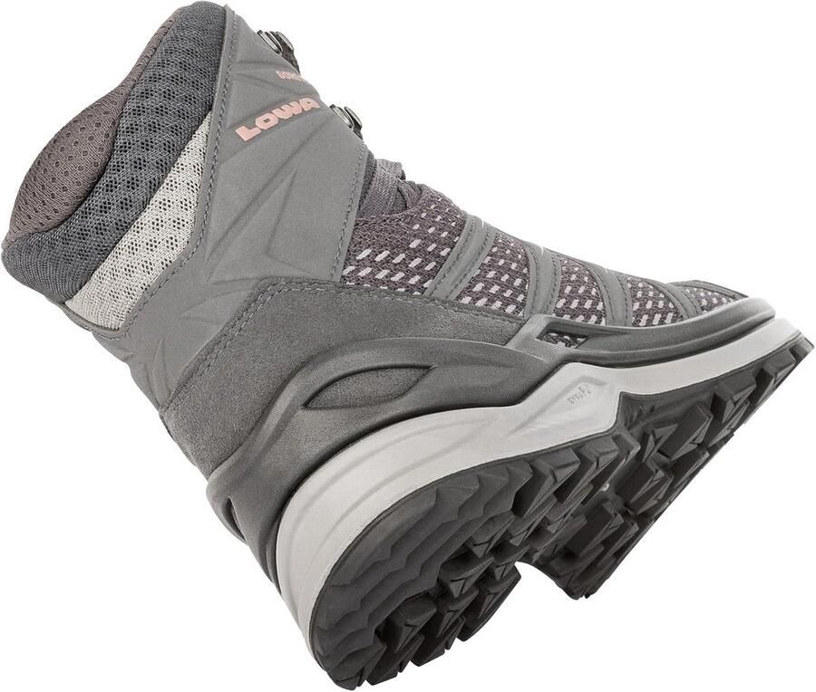 Waterdichte Dames Wandelschoen Middelhoog Lichtgewicht