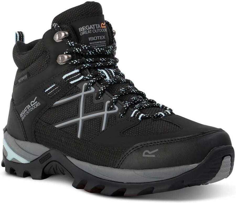 Waterdichte Dames Wandelschoenen Hoog Winter Hiking Laarzen met Goede Demping