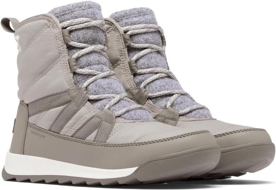 Warme Waterdichte Dames Winterlaarzen met Veter Geschikt voor extreme kou