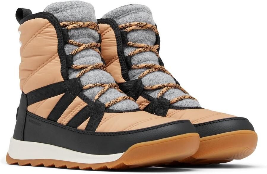 Waterdichte dames winterlaarzen met vetersluiting voor koude dagen