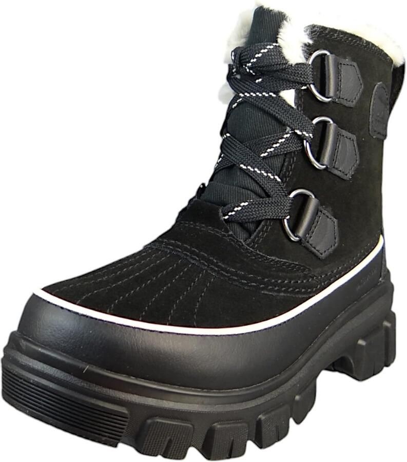 Waterdichte Dames Winterlaarzen met Warme Voering en Suède Bovenwerk