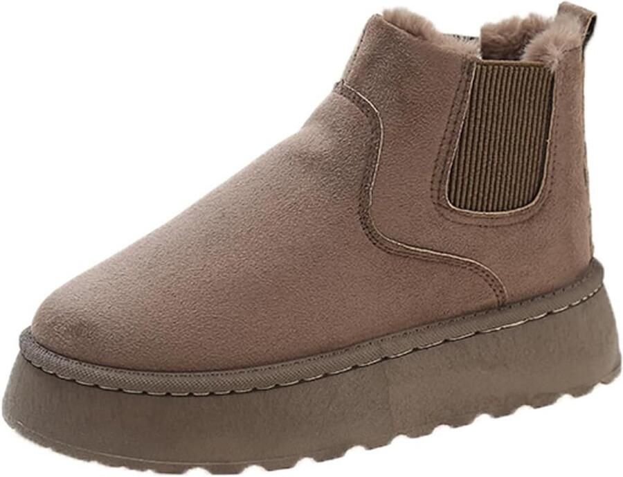 Waterdichte Dames Winterlaarzen Warme Voering & Antislip Sneeuwlaarzen