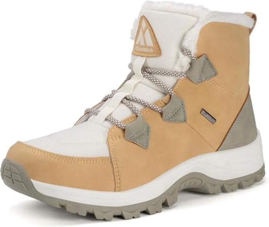 Waterdichte Dames Winterschoenen Antislip Winterlaarzen met Bont