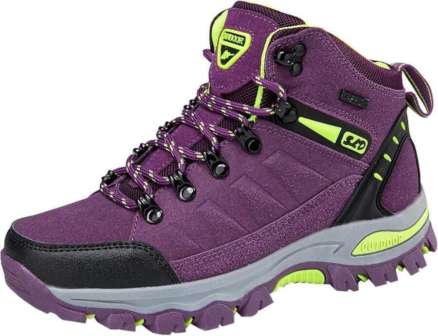 Waterdichte Wandelschoenen Dames Stevige Trekking & Klimschoenen met Antislip Zool