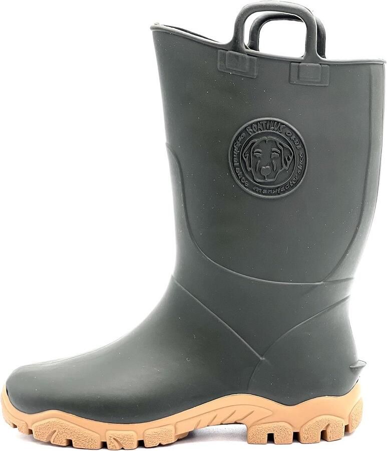 Waterdichte Ducky Megol Regenlaarzen voor Kinderen Antislip Tuinlaarzen van Eco-vriendelijk Rubber