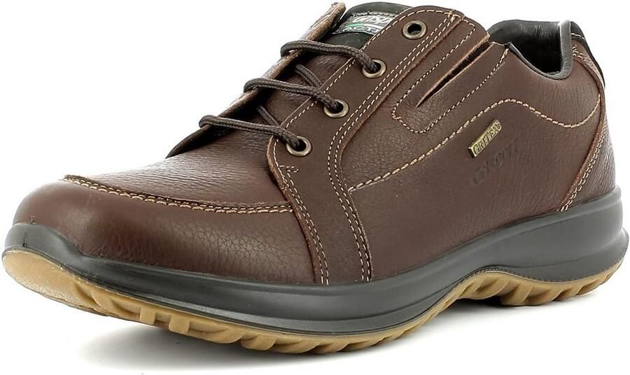 Waterdichte en Ademende Leren Lage Wandelschoenen voor Heren