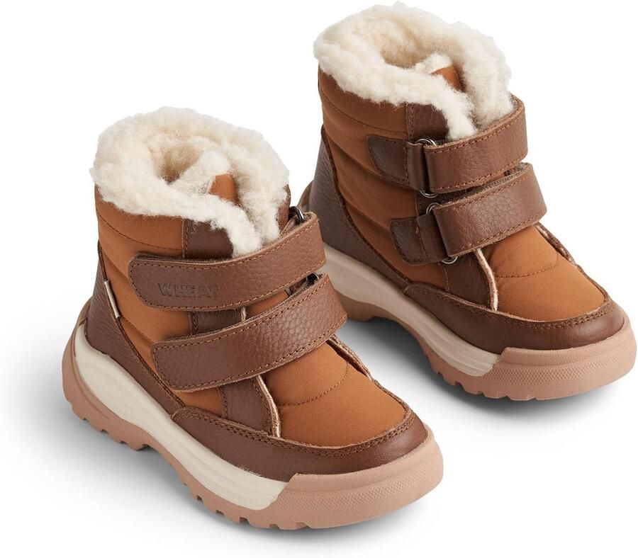 Waterdichte en Warme Kinder Winterlaarzen met Wolvoering en Klittenband