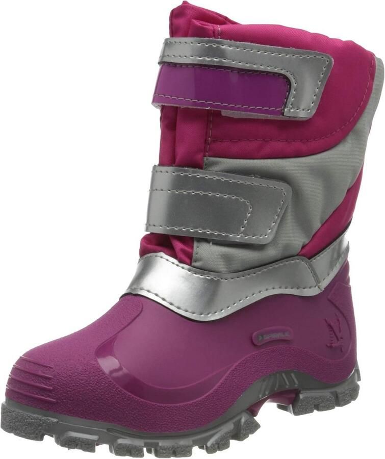 Warme Waterdichte Snowboots Meisjes Winterlaarzen met Klittenband en Reflectie