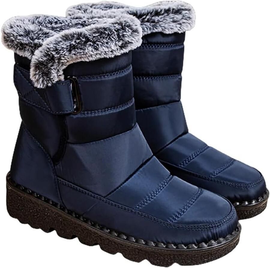 Waterdichte en Warme Winterlaarzen Dames Korte Schacht