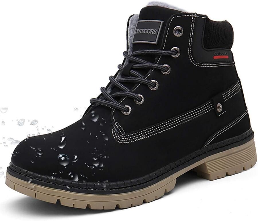 Waterdichte Thermische Winterlaarzen Warm Gevoerde Sneeuwlaarzen voor en