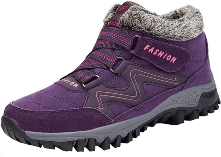 Waterdichte en Warme Winterschoenen Dames Antislip Snowboots voor Wandelen en Outdoor