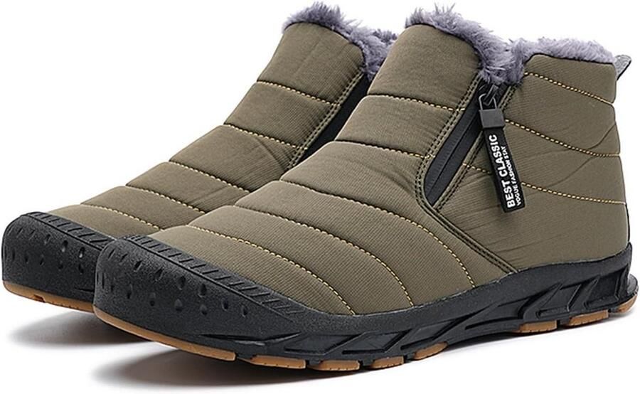 Waterdichte en Warme Winterschoenen met Antislipzool voor en