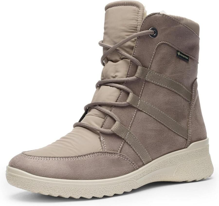 Waterdichte enkellaars voor dames lederen voering