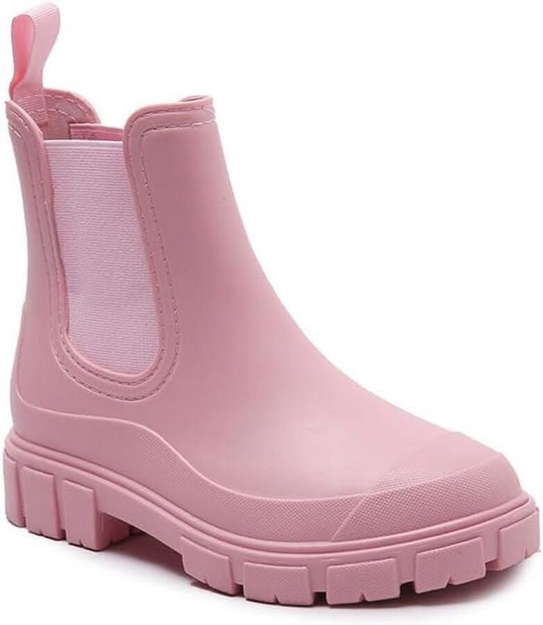 Waterdichte Enkellaarzen Dames Antislip Korte Regenlaarzen voor Tuin en Buitenwerk