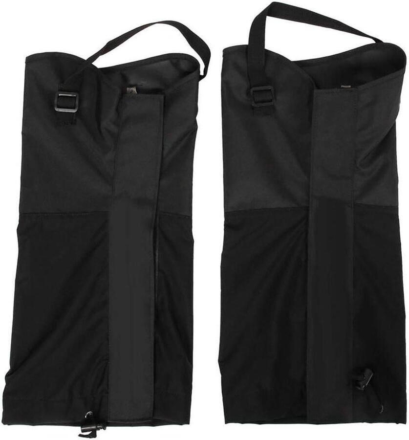Waterdichte Gaiters Beenbekleding Outdoor Bescherming Wandelen Verstelbaar Trekkoord Hoog Default