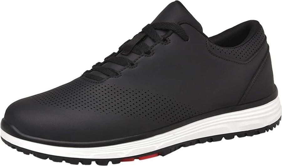 Waterdichte Golf Sneakers voor Mannen Extra Brede Pasvorm Ademend en Antislip