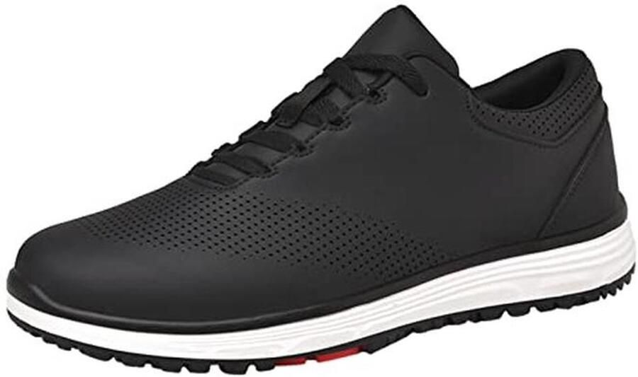 Waterdichte Golfschoenen Voor Mannen Extra Brede Fit Casual Sneakers
