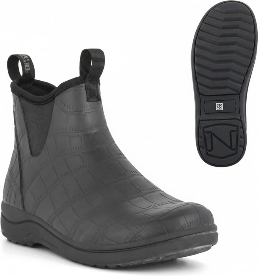 Waterdichte halfhoge rubberlaarzen voor dames voor tuin en outdoor