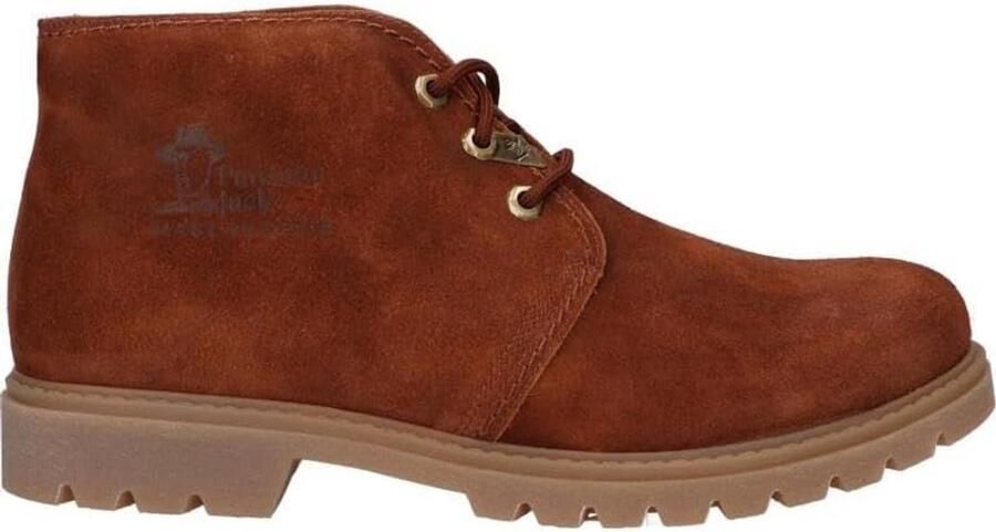 Waterdichte Heren Enkellaars met Suède Leer en Rubberen Zool