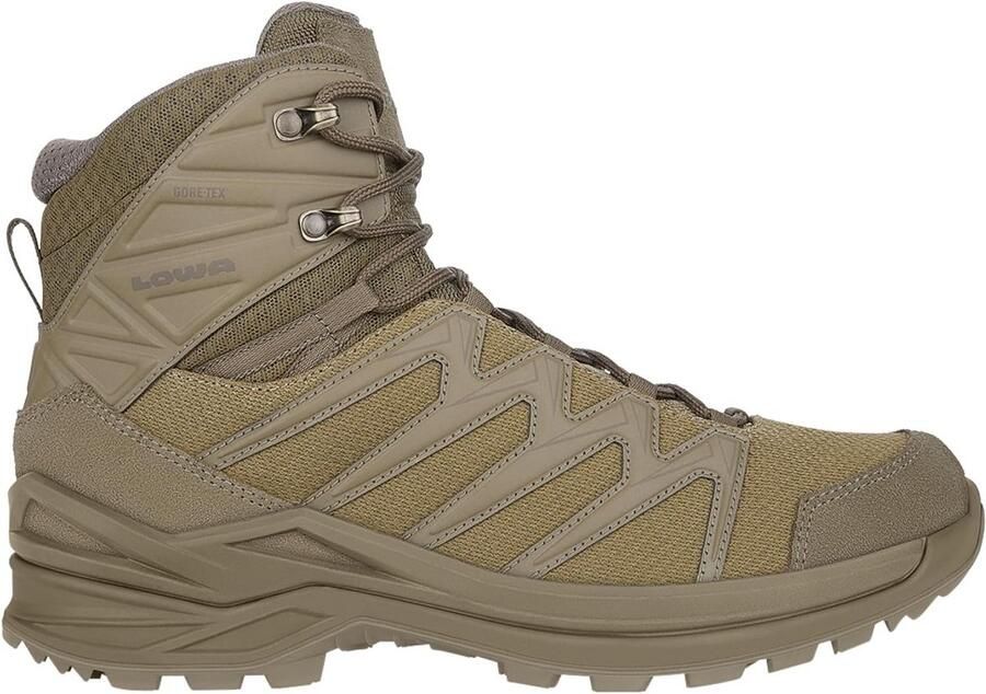 Waterdichte Heren Outdoorschoenen MID Veter Wandelschoenen Lichtgewicht en Ademend