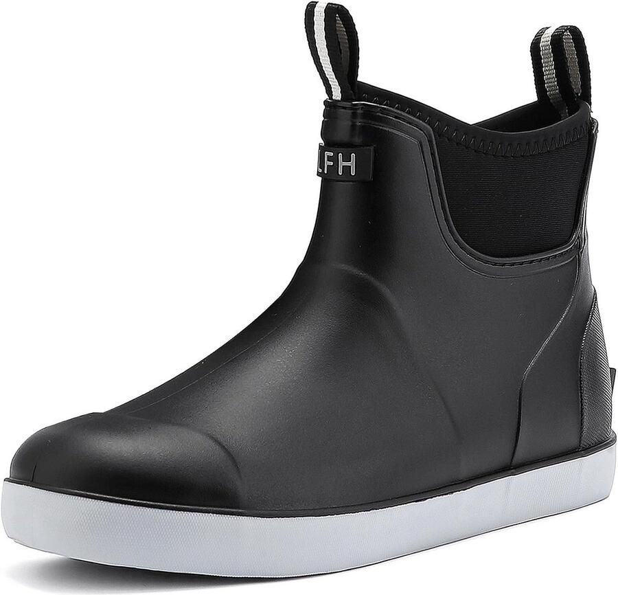 Waterdichte Heren Regenlaarzen Kort Model Comfortabele Rubber Laarzen met Antislip Zool