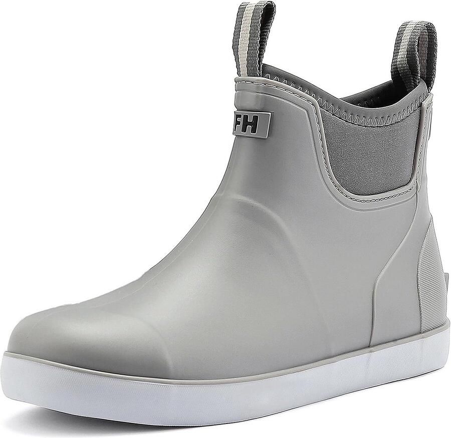 Waterdichte Heren Regenlaarzen Korte Rubber Kuitlaarzen Comfortabel