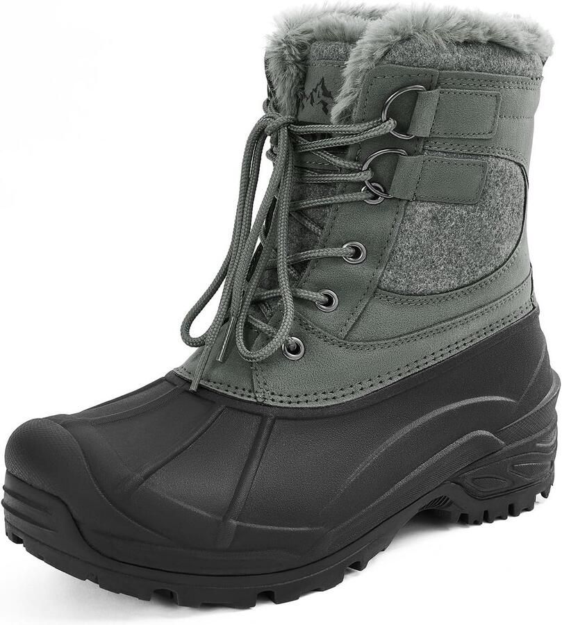 Waterdichte Heren Snowboots Geïsoleerde Winterlaarzen Outdoor Wandelen Antislip