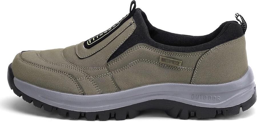 Waterdichte Heren Wandelschoenen Outdoor Instappers Lichtgewicht Sneakers met Ondersteuning