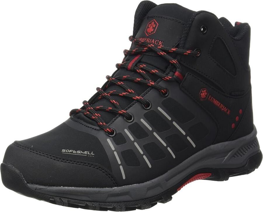 Waterdichte Heren Winterlaarzen met Hoge Kraag en Vetersluiting